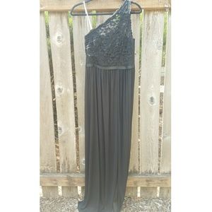David's Bridal black dress